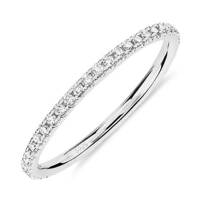 PAVOI 18k Gold Vermeil Stackable Ring - Size 7