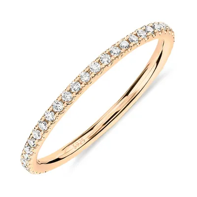 PAVOI 18k Gold Vermeil Stackable Ring - Size 7