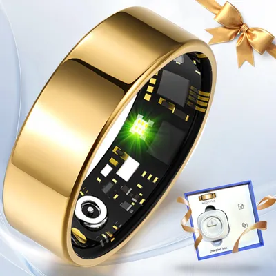 Kuxlagz Smart Health Ring #11 Gold