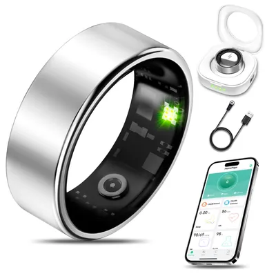 Milavan Smart Health Ring 12# Silver