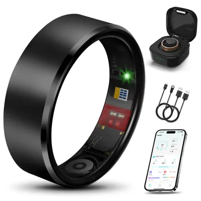 Milavan Smart Health Ring 7# Black