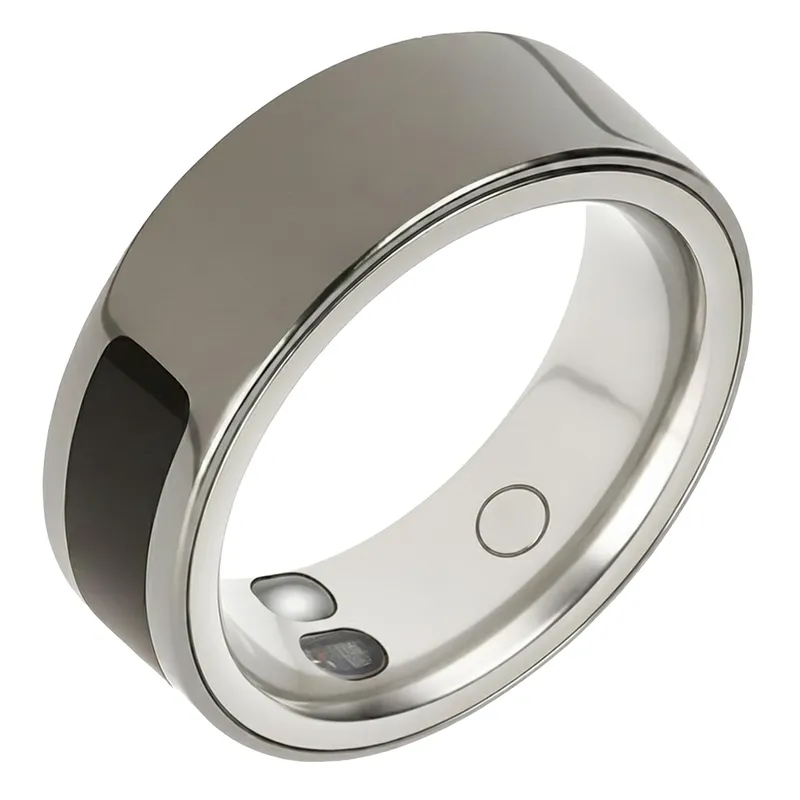 BlissfulTails Health Tracker Smart Ring Gen 2 (Size 9, Dark Titanium)