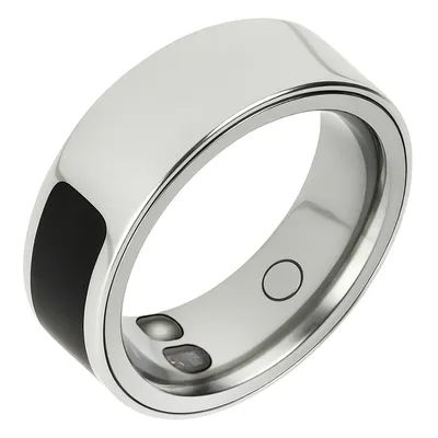 BlissfulTails Health Tracker Smart Ring 9 Metal Silver