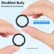 DDJ 4-Pack Ultra-Thin Silicone Ring Covers 5