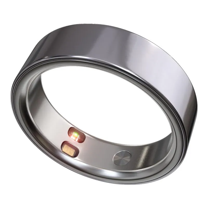 ELENVA Smart Ring Health Tracker 8.5 Arctic Silver