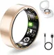 FKGZJF Smart Ring Gold 8#