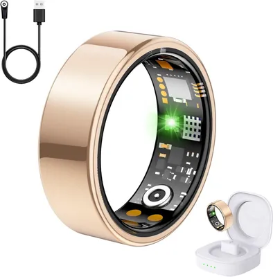 KNGAD Smart Health Ring 9# Rose Gold