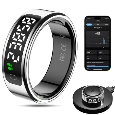 MagLoop Smart Ring Health Tracker 10 Silver2