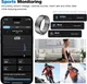 MagLoop Smart Ring Health Tracker Size 8 (Black) 4