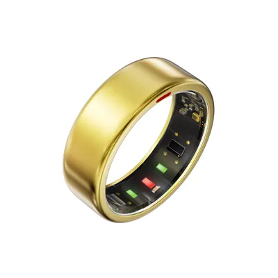 POBOVi Ring OnePlus Matte Gold Size 7