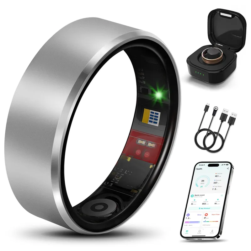 Milavan Smart Health Ring 2.0 12# Silver