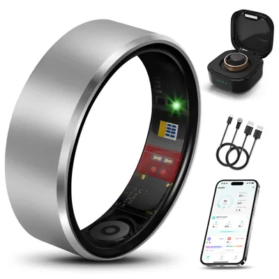 Milavan Smart Health Ring 2.0 12# Silver