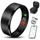 Milavan Smart Health Ring 2.0 - Size 7 Black