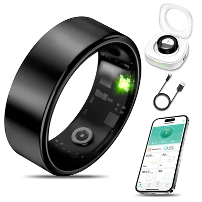 Milavan Smart Health Ring 8# Black