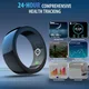 NUDZENI Smart Health Ring (Size 9, Black) 2