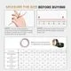 Oucscru Smart Health Ring 12# Rose Gold 2