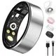 Oucscru Smart Health Ring 9# (Silver)