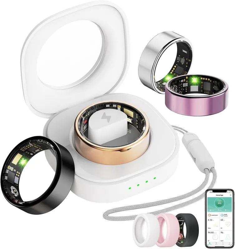 Oucscru Smart Ring 14# (Black)