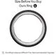 Oura Ring 4 - Black - Size 8 2