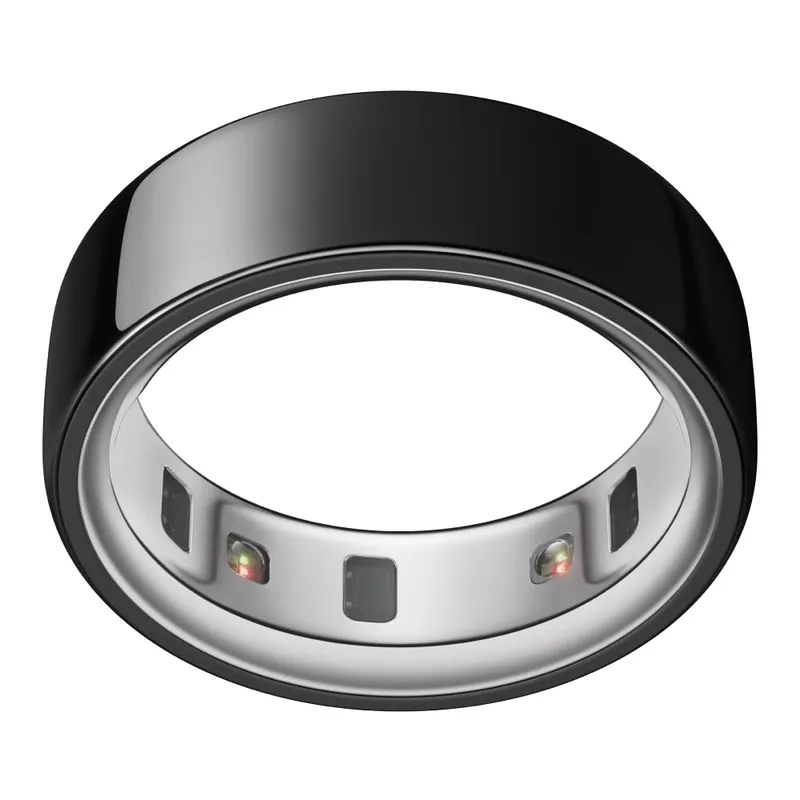 Oura Ring 4 Titanium in Black finish
