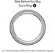 Oura Ring 4 - Brushed Silver - Size 12 2