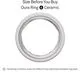 Oura Ring 4 Ceramic - Cloud Size 8 2