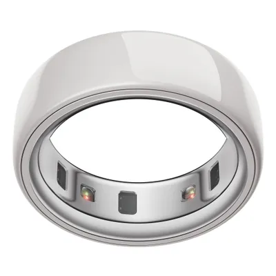 Oura Ring 4 Ceramic - Cloud Size 8