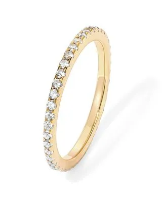 PAVOI 14K Gold Plated Stackable Ring - Size 7