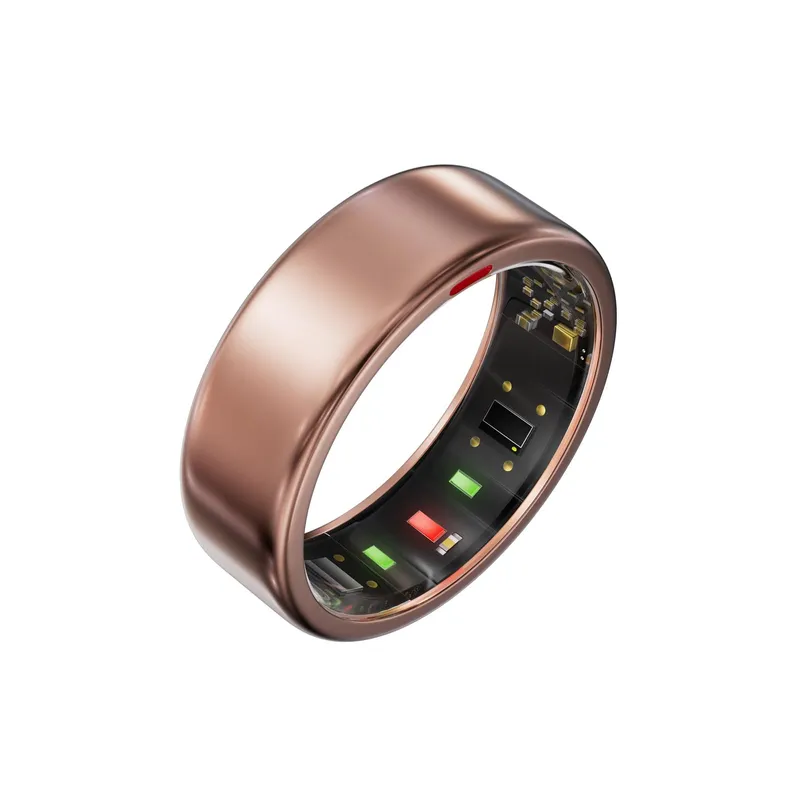 POBOVi Ring OnePlus Matte Rose Gold (Size 9)