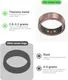 POBOVi Ring OnePlus Matte Rose Gold (Size 9) 5