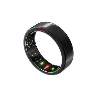 POBOVi Smart Ring Black Size 9
