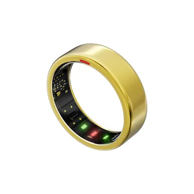 POBOVi Smart Ring Gold Size 9