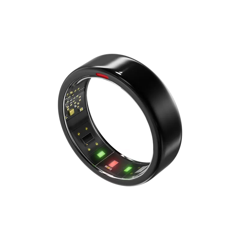 POBOVi Smart Ring Black Size 9