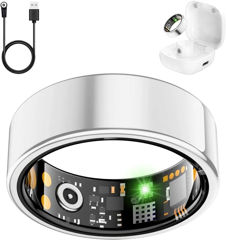 REWSX Smart Health Ring 12# (Silver)