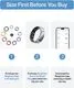 RingConn Gen 2 Air Smart Ring, Size 10, Galaxy Silver 2