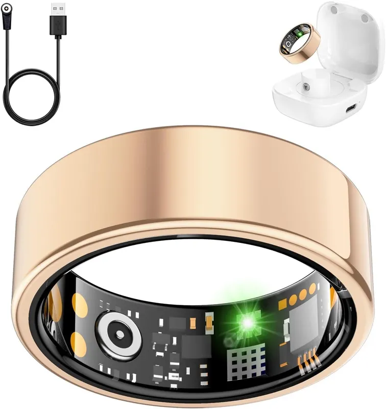 REWSX Smart Health Ring 9# (Rose Gold)