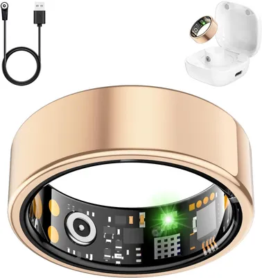REWSX Smart Health Ring 9# (Rose Gold)