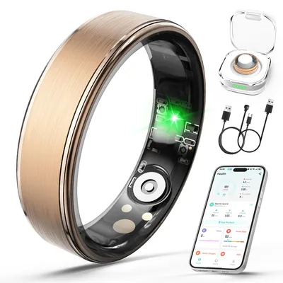 Giwbeiv Smart Ring 9# Rose Gold