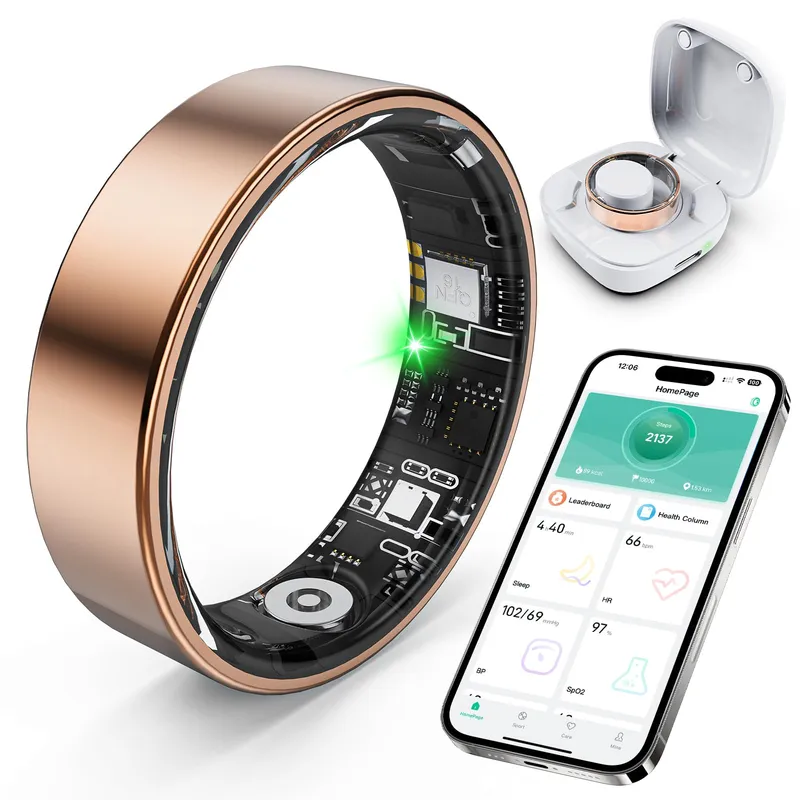 SARUNN ER Smart Ring Rose Gold Size 10