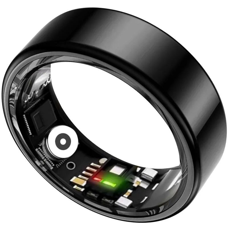 TIAZUUX Smart Ring 11 sleek titanium steel design