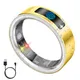 uaue Smart Health Ring Gold 9