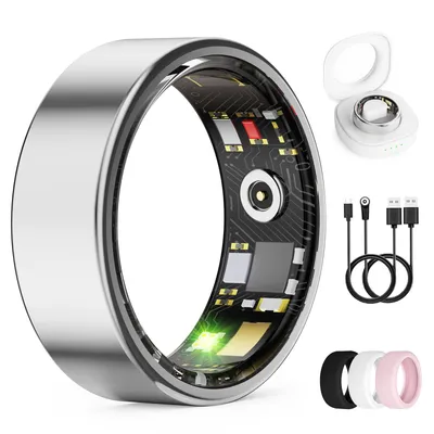 UniJethro Smart Health Ring - Silver 7#
