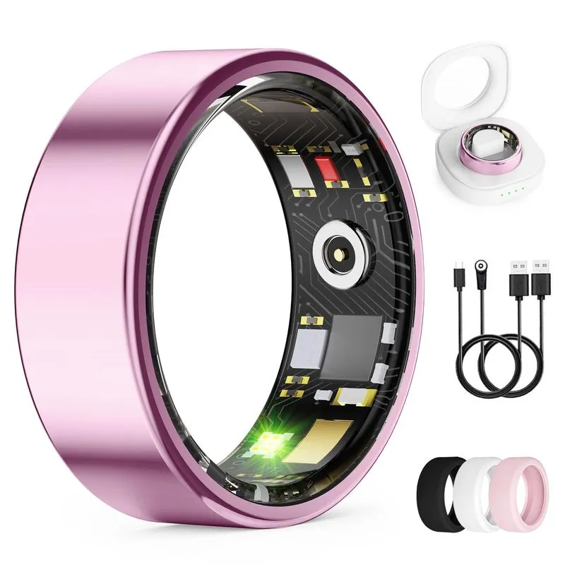 UniJethro Smart Ring 6# (Lavender Pink)