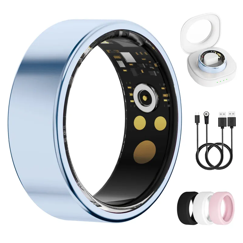 UniJethro Smart Ring Blue 7#
