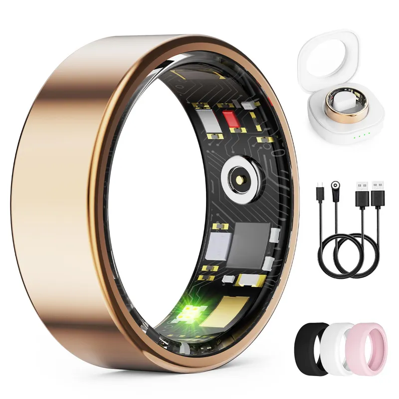 UniJethro Smart Ring 7# (Rose Gold)