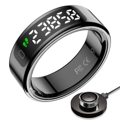 Walpck Smart Ring R11 10 Size Black